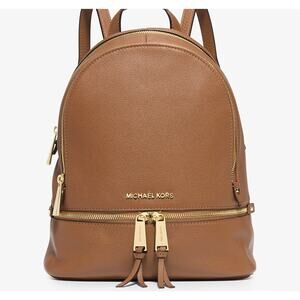 Michael Kors Rhea Leather Backpack - 100% Leather